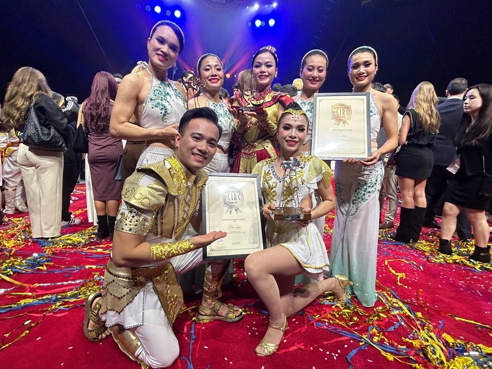 Xiếc Việt “thắng lớn” tại Liên hoan Xiếc quốc tế Con voi​ Vàng 2026 tại Tây Ban Nha ​ - ảnh 6